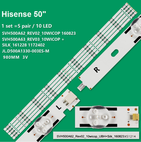 Kit barre strip led tv - kit, 5