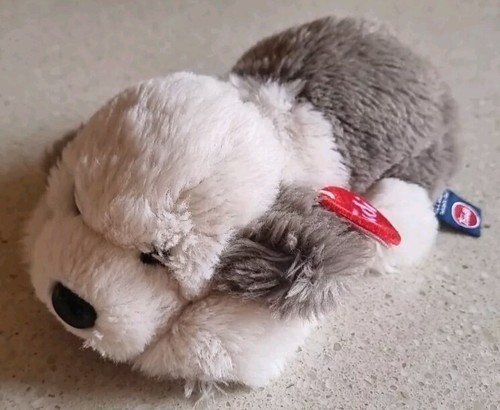 Peluche trudi cane bobtail - trudi,