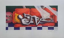 Mark Kostabi Silkscreen