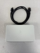 Nintendo Switch Set Dock TV Docking Station con HDMI Bianco