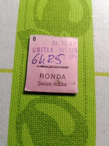 Unitas 6425 tige - unitas,