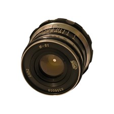 Industar-61  2.8/52mm Soviet Russian Lens, M39 mount, Zebra Body,Great Condition