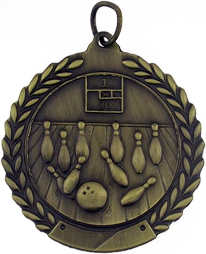 Pinmart bowling medal premi - medal,