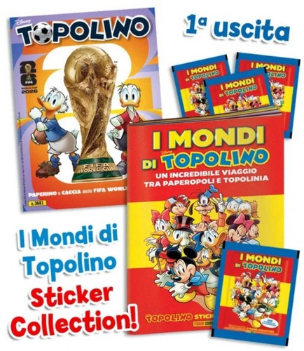 Topolino 3681 mondi - +, i