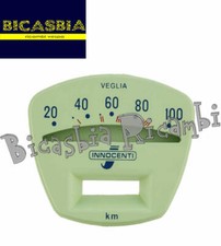 14859 QUADRANTE FONDO CONTACHILOMETRI A 100 KM LAMBRETTA LI 150 SERIE 3 SPECIAL