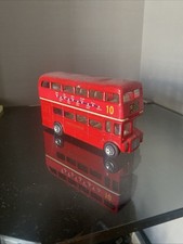 Bus 10 London Rosso Autobus 2 Piani  Collezione Modellino Metallo