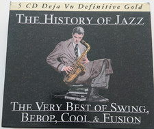 THE HISTORY OF JAZZ - 2007 - 5 CD - Déjà Vu Definitive Gold - Recording arts
