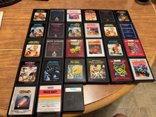 Lot of 26 Atari 2600 video