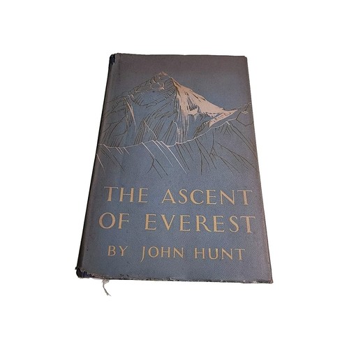 Ascent everest john hunt - of,