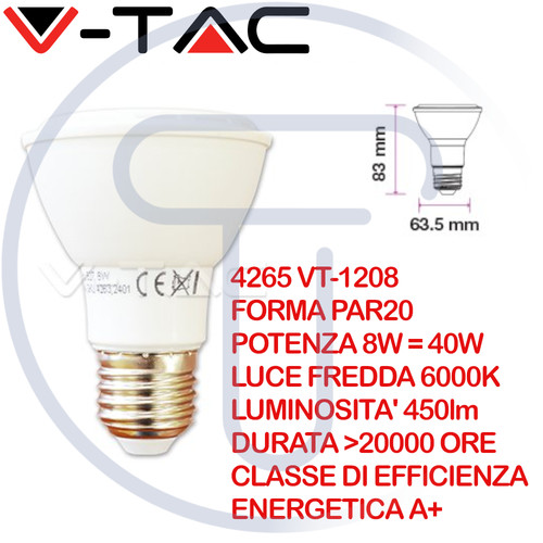 Tac 4265 lampadina led - lampadina,