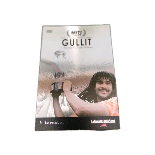 Gullit promo card cartolina - gullit,