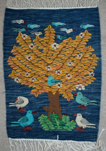 Arazzo dorato albero delle