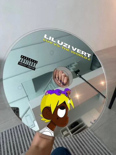 Specchio luv lil - specchio, vert