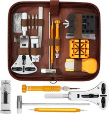 Kit Orologiaio, Kit Riparazione Orologi Da 149 Pezzi,Set Di Strumenti per Orolog