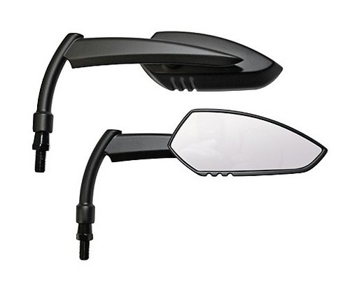 Specchietti moto custom neri - moto,