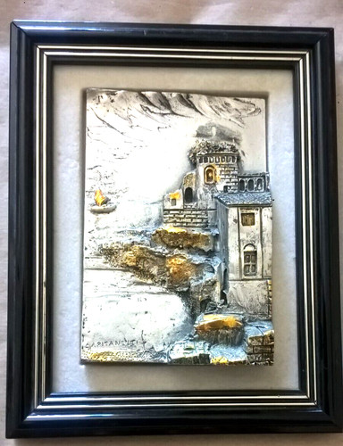 Quadro altorilievo capitanelli - altorilievo,