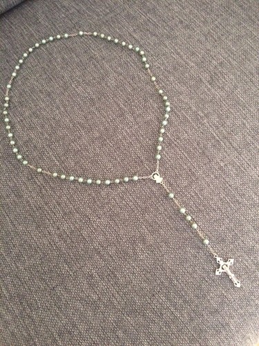 Rosario vintage argento 800 - , e