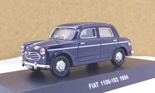 EDICOLA scala 1/43 Fiat 1100-103 del 1954 "Carabinieri" die-cast con basetta