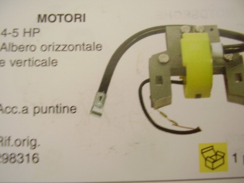 Bobina accensione motore - bobina,