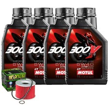 Kit Tagliando Olio Motul 300V
