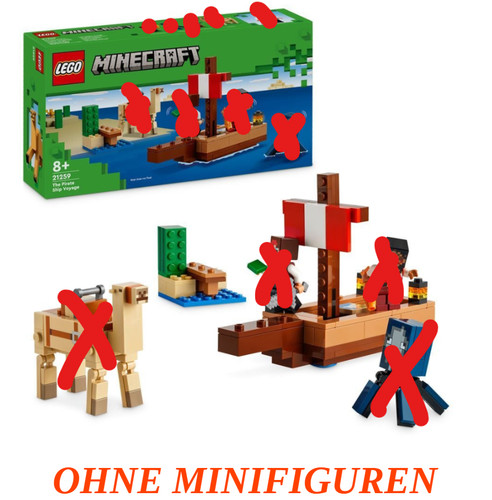 Lego minecraft 21259 - 21259, il