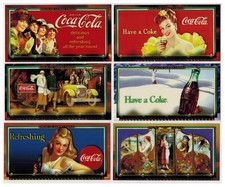 Coca Cola Insegna del Buon Gusto Set Incompleto -7 Carte Widevision