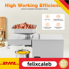 Pressa olio elettrica in