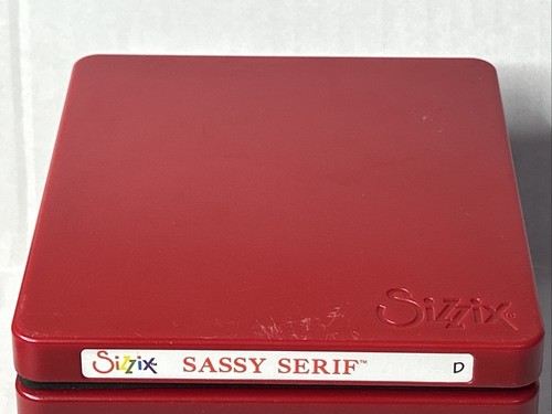 Sizzix bigz alfabeto - sizzix,