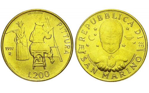 200 lire san marino - 200, 1997
