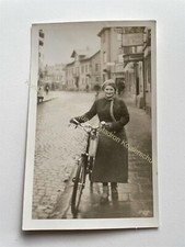 orig. foto cartolina signora