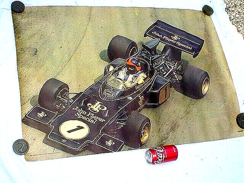 Poster vintage 1973 john - vintage,