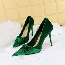 Decolte Scarpe Donna Verde 10