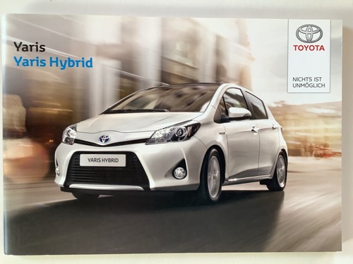 Brochure toyota yaris - brochure,