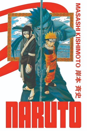 Naruto manga copertina poster - manga,