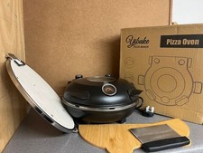 Yibake Pizzatrice Elettrica, Min Forno 1200w, 31cm Pietra Refrattaria Max Prezzo consigliato £80