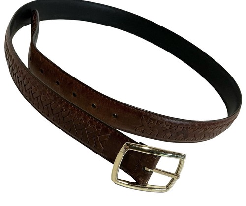 Cintura pelle marrone - cintura,