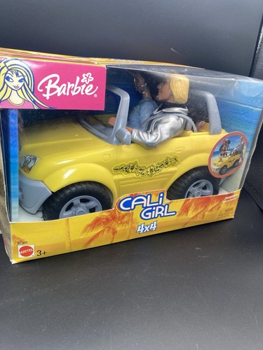Mattel barbie cali - cali, jeep