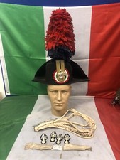 LUCERNA PENNACCHIO ALAMARI  CORDONE BOMBARDE GRANDE UNIFORME CARABINIER REALI