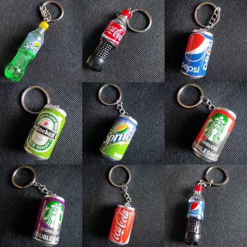 Portachiavi coca cola lattina - cola,
