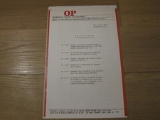FILE PDF: OP agenzia giornalistica Mino Pecorelli: 221 notiziari 1972-1973