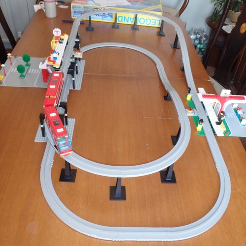 Lego monorail airport - lego, shuttle