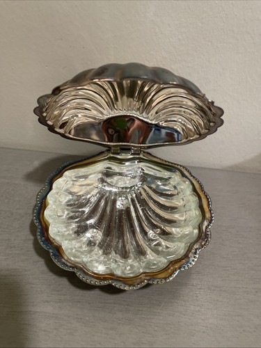 Piatto vintage argento inglese