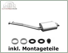 Silenziatore NUOVO Mercedes