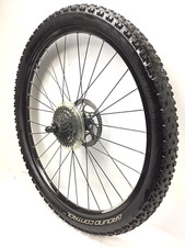 Ruota a disco posteriore bicicletta Trek 26" QR 8s cassetta 2,10" pneumatico mountain bike #A57