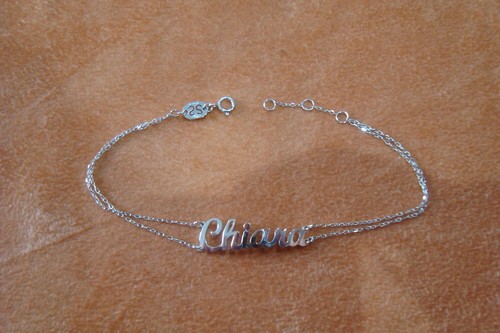 Bracciale oro bianco 750 - bracciale,