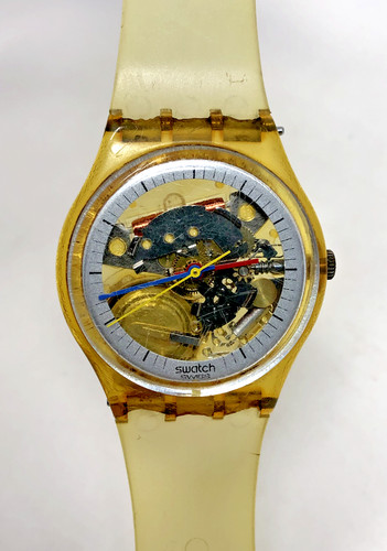 Orologio swatch trasparente - orologio,