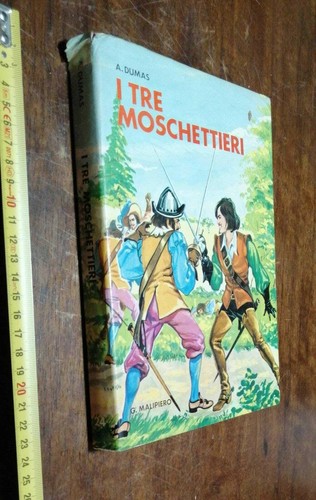 Libro tre moschettieri - moschettieri,