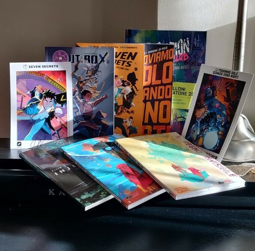 Lotto fumetti graphic - , novel