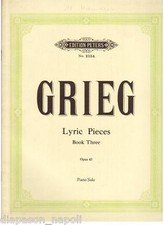 Grieg pezzi lirici - lirici, per