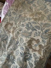 copriletto matrimoniale broccato  in Pesante Cotone E Seta. Vintage Anni 70